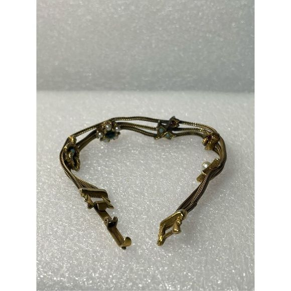 SOLD! Vintage Charm Bracelet 7.25” Long - Picture 4 of 5